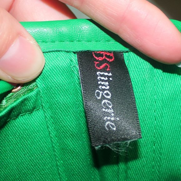 Emerald Green Corset | Steampunk | Costume Cosplay - Picture 5 of 6